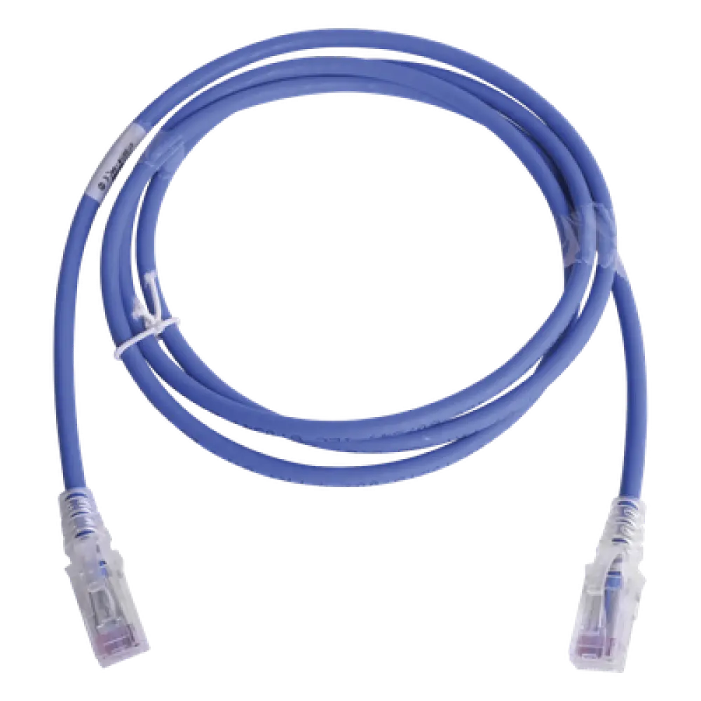 Patch Cord Cat6 UTP / 5ft (1.52m) / CM/LS0H / Azul / Bulk