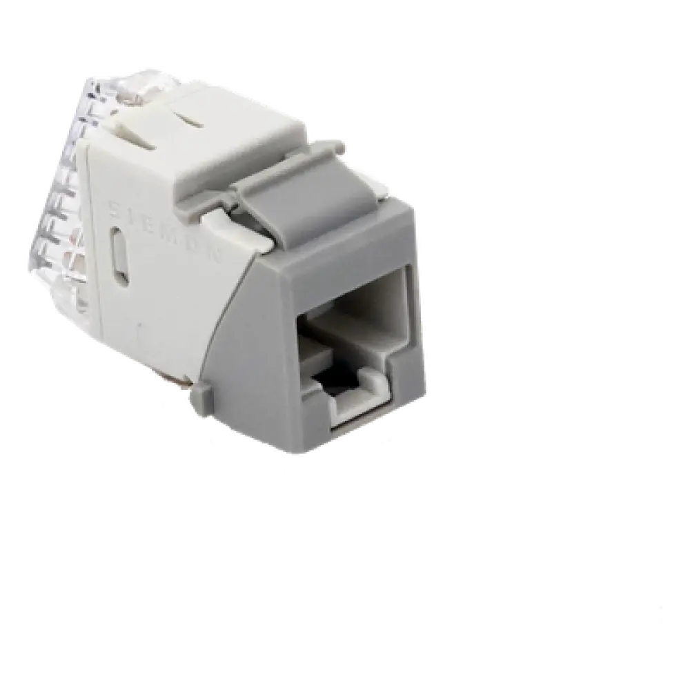Jack Keystone / Cat5e UTP / RJ45 / T568A-B / -10 a 60°C / Color Gris