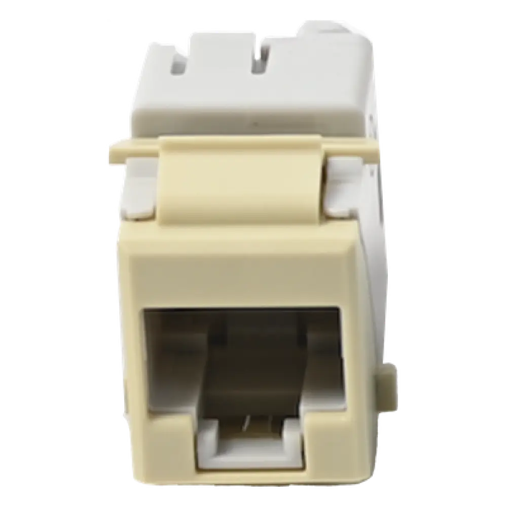 Jack Keystone / Cat5e UTP / Terminación 110 / Color Marfil / -10 a 60°C / UL 94 V-0