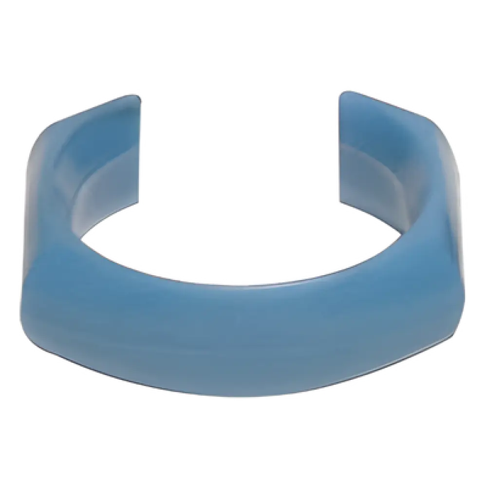 Clip de Identificación para Patch Cord / Polycarbonato / Azul / 25 Piezas