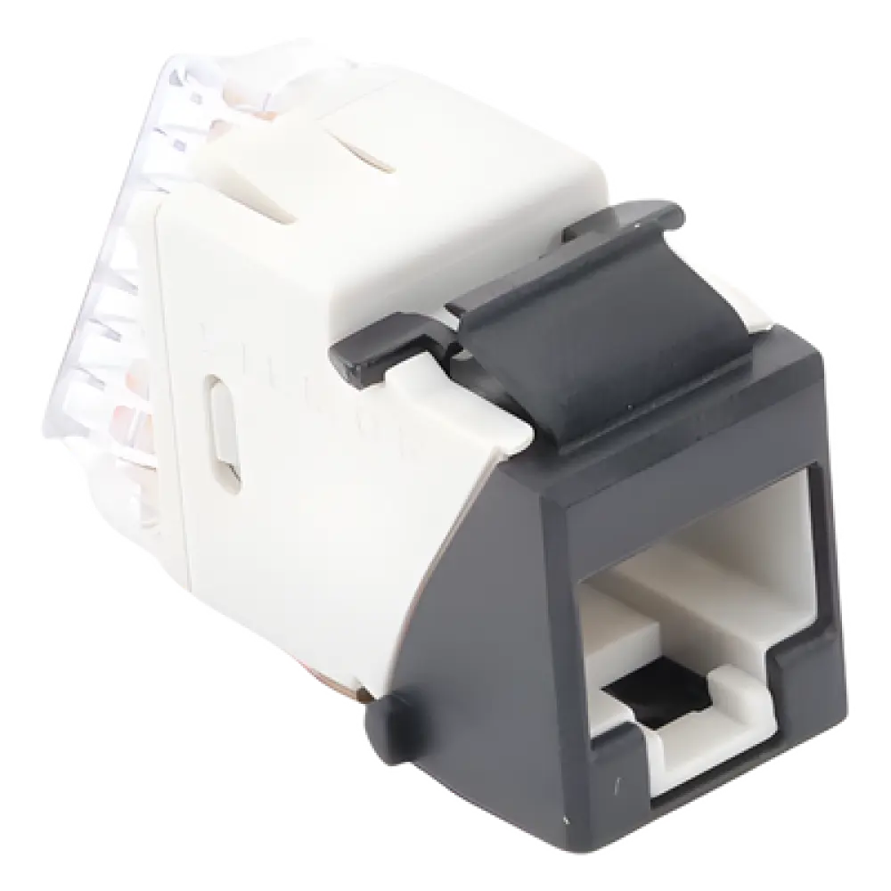 Jack Keystone / Cat5e UTP / Terminación 110 / T568A-B / -10°C a 60°C / UL94 V-0