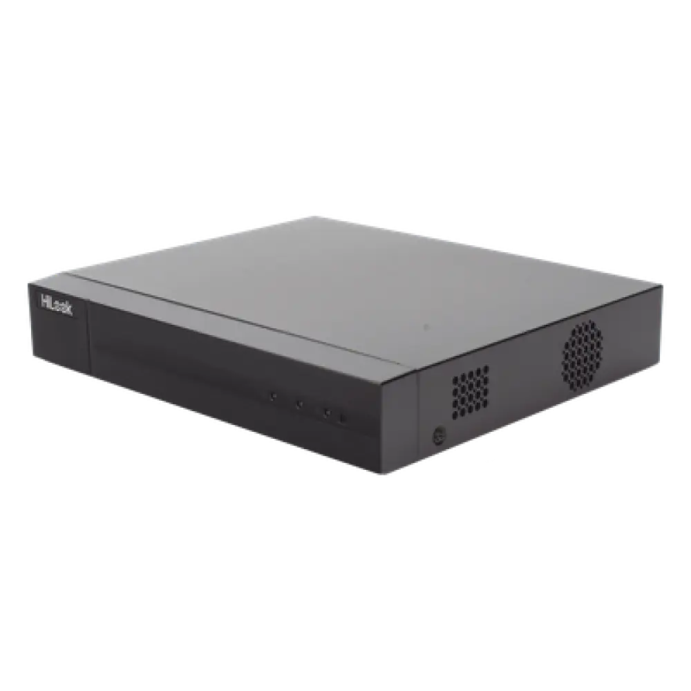DVR Híbrido / 4 Canales TurboHD + 1 Canal IP / 2 Megapixel 1080p Lite / AcuSense Lite / Audio por Coaxitron / H.265+ / 1 Bahía HDD 4 TB