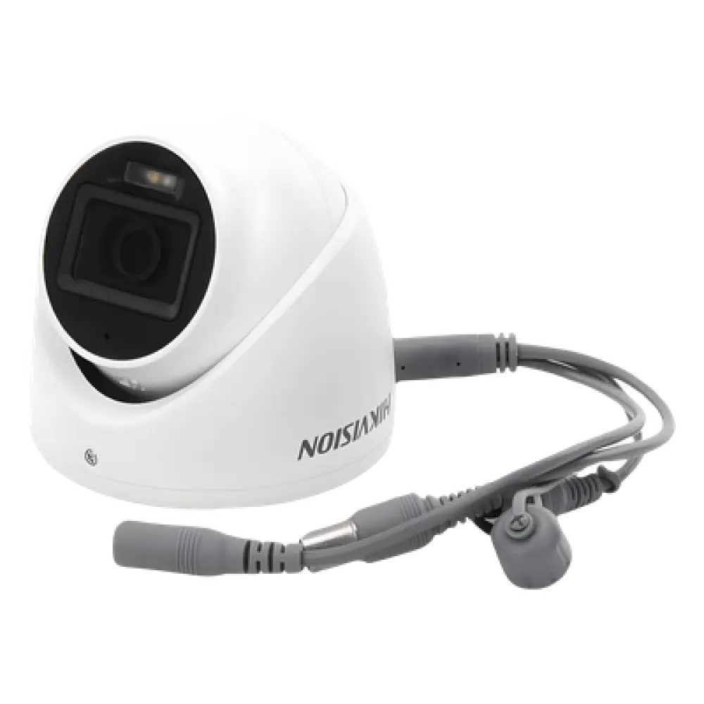 Cámara Turret TURBOHD / 3K 5 Megapixel / Lente 2.8 mm / Gran Angular 104.9° / IR 30 m (98.4 ft) + Luz Blanca 20 m (65.6 ft) / IP67 / Audio Integrado / 4 Tecnologías