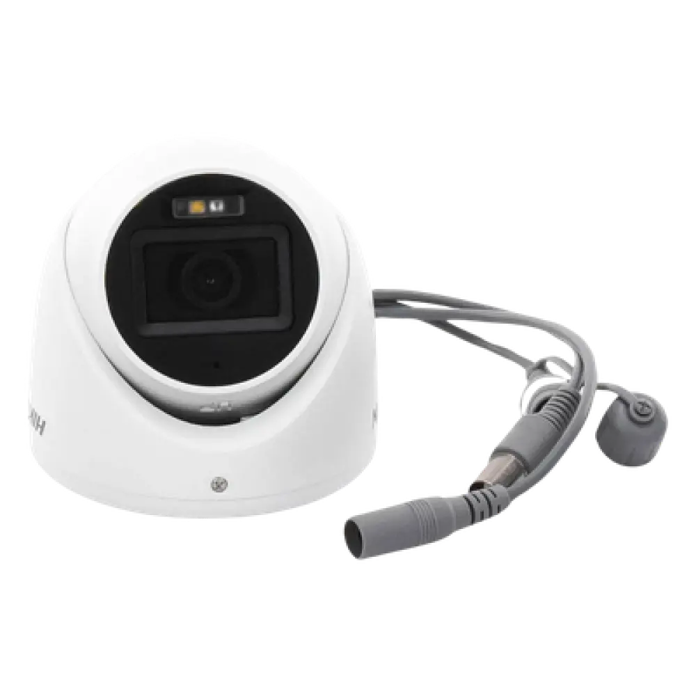 Cámara Turret TURBOHD / 3K 5 Megapixel / Lente 2.8 mm / Gran Angular 104.9° / IR 30 m (98.4 ft) + Luz Blanca 20 m (65.6 ft) / IP67 / Audio Integrado / 4 Tecnologías