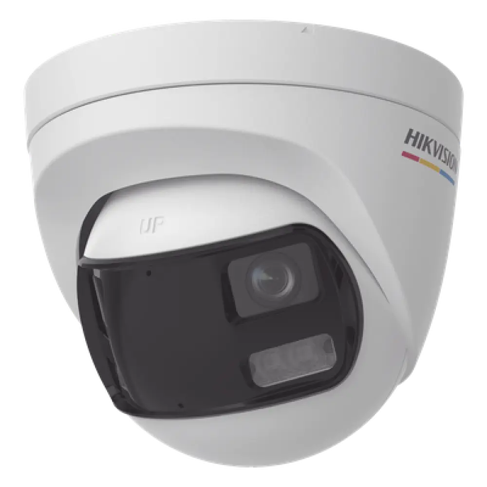 Cámara Turret TURBOHD / 3K 5 Megapixel / Visión 180° / Dual Light 40 m (131.2 ft) / Micrófono Integrado / IP67