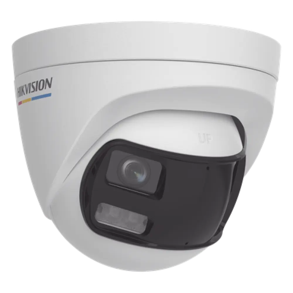 Cámara Turret TURBOHD / 3K 5 Megapixel / Visión 180° / Dual Light 40 m (131.2 ft) / Micrófono Integrado / IP67