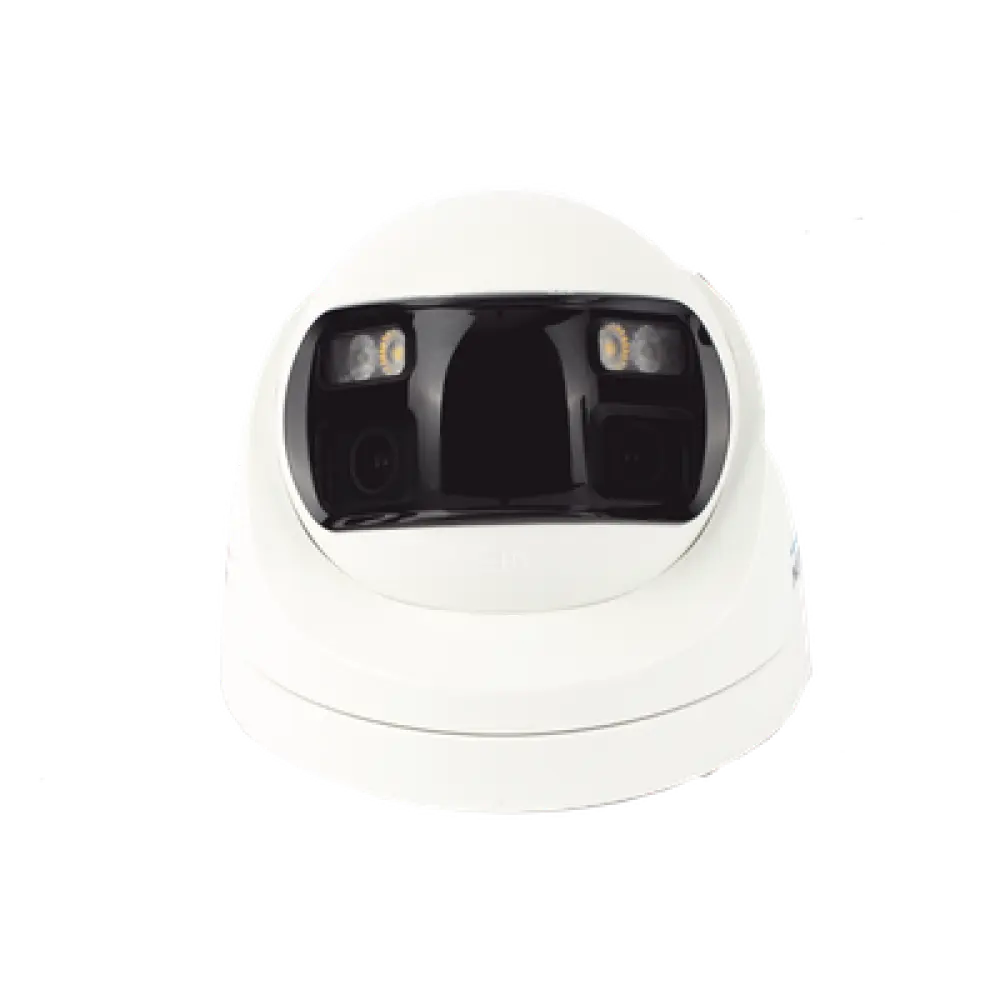 Cámara Turret TURBOHD / 3K 5 Megapixel / Visión 180° / Dual Light 40 m (131.2 ft) / Micrófono Integrado / IP67