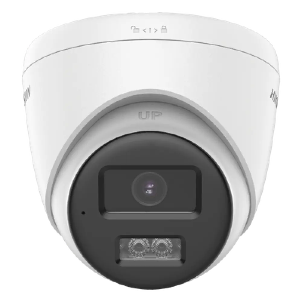 Cámara Turret TURBOHD / 4K 8 Megapixel / Dual Light 40 m (131.2 ft) / Audio Bidireccional / IP67 / Lente 2.8 mm / 113°