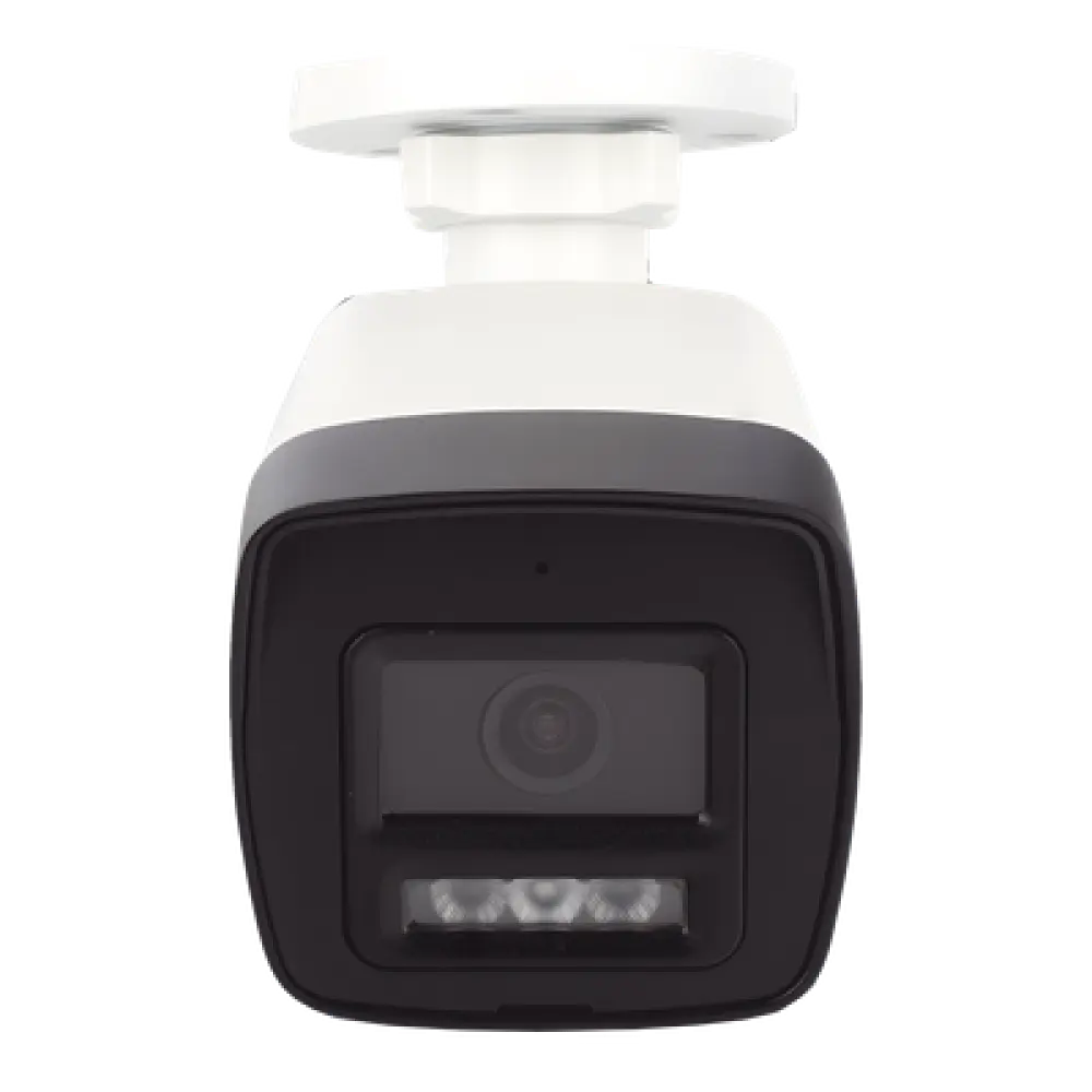 Cámara Bala TURBOHD / 3K 5 Megapixel / Lente 2.8 mm / Ángulo 112° / Dual Light IR 30 m (98.4 ft) + Luz Blanca 20 m (65.6 ft) / Audio Bidireccional / IP67