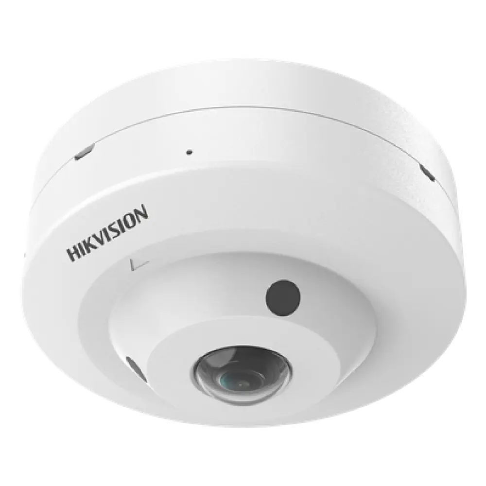Cámara Fisheye TurboHD / 3K 5 Megapixel / 180° FOV / Lente 1.8 mm / Dual Light 10 m (32.8 ft) / Audio Coaxitron / IP67 / IK08