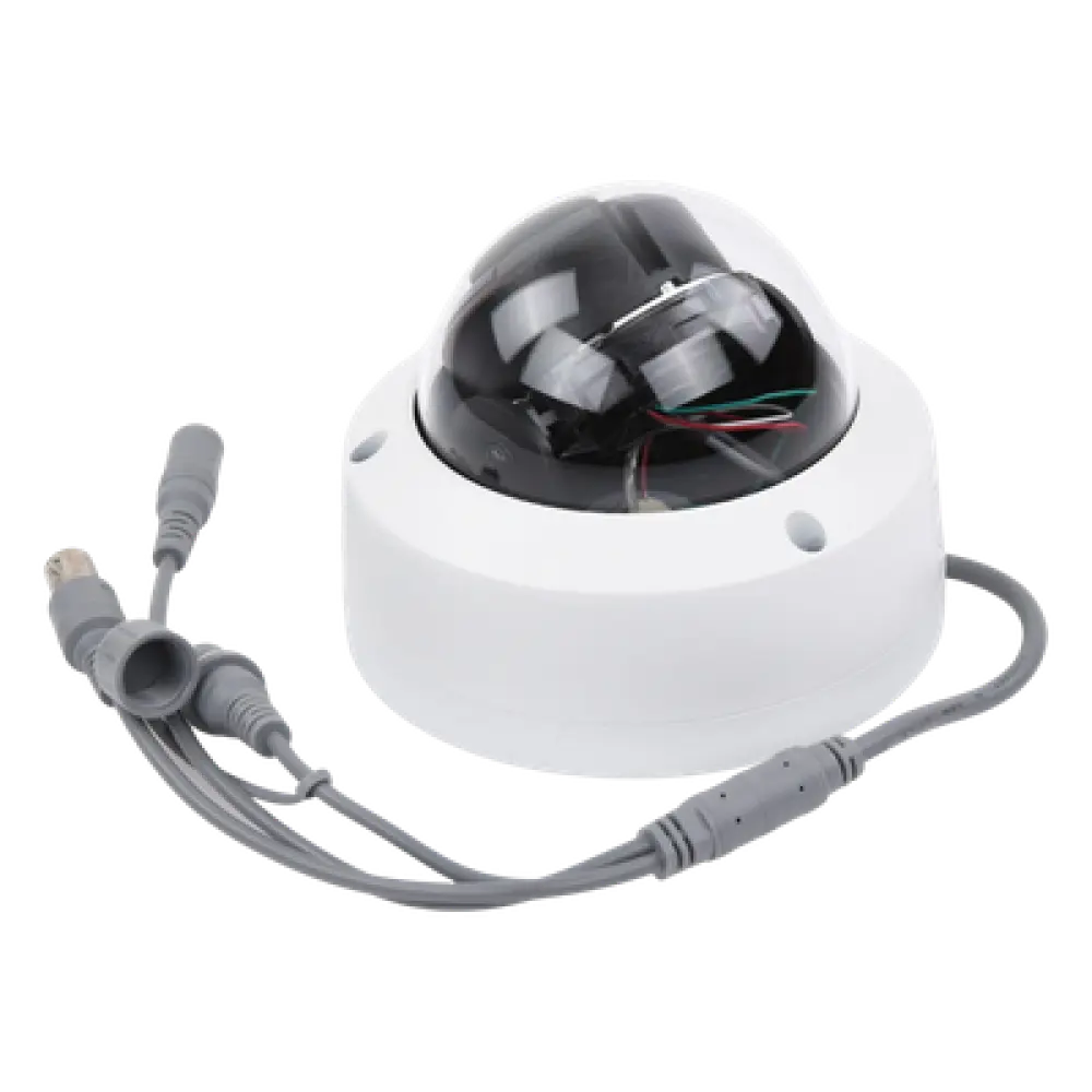 Cámara Domo TURBOHD / 2 Megapixel / IR EXIR 30 m (98.4 ft) / WDR 120 dB / IK10 / IP67 / 4 Tecnologías / Ultra Baja Iluminación