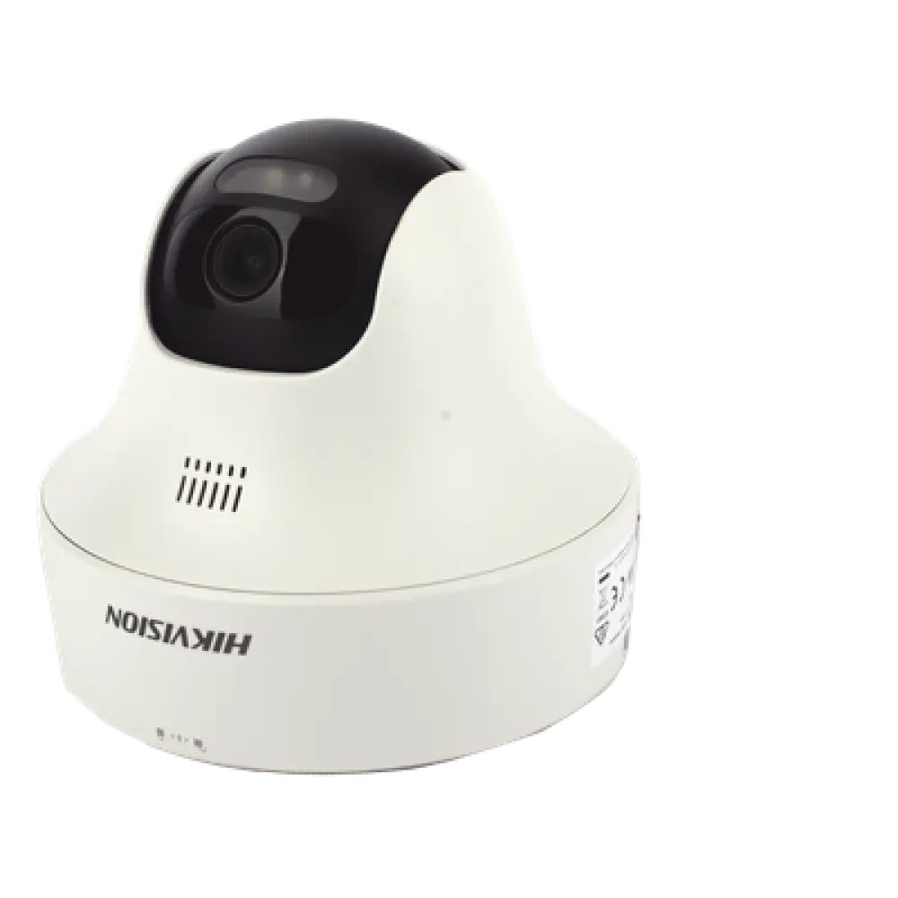 Cámara Domo Turret Turbo HD / 2 Megapixel / Dual Light 25 m (82 ft) IR + 20 m (65.6 ft) Luz Blanca / Audio Bidireccional / Interior