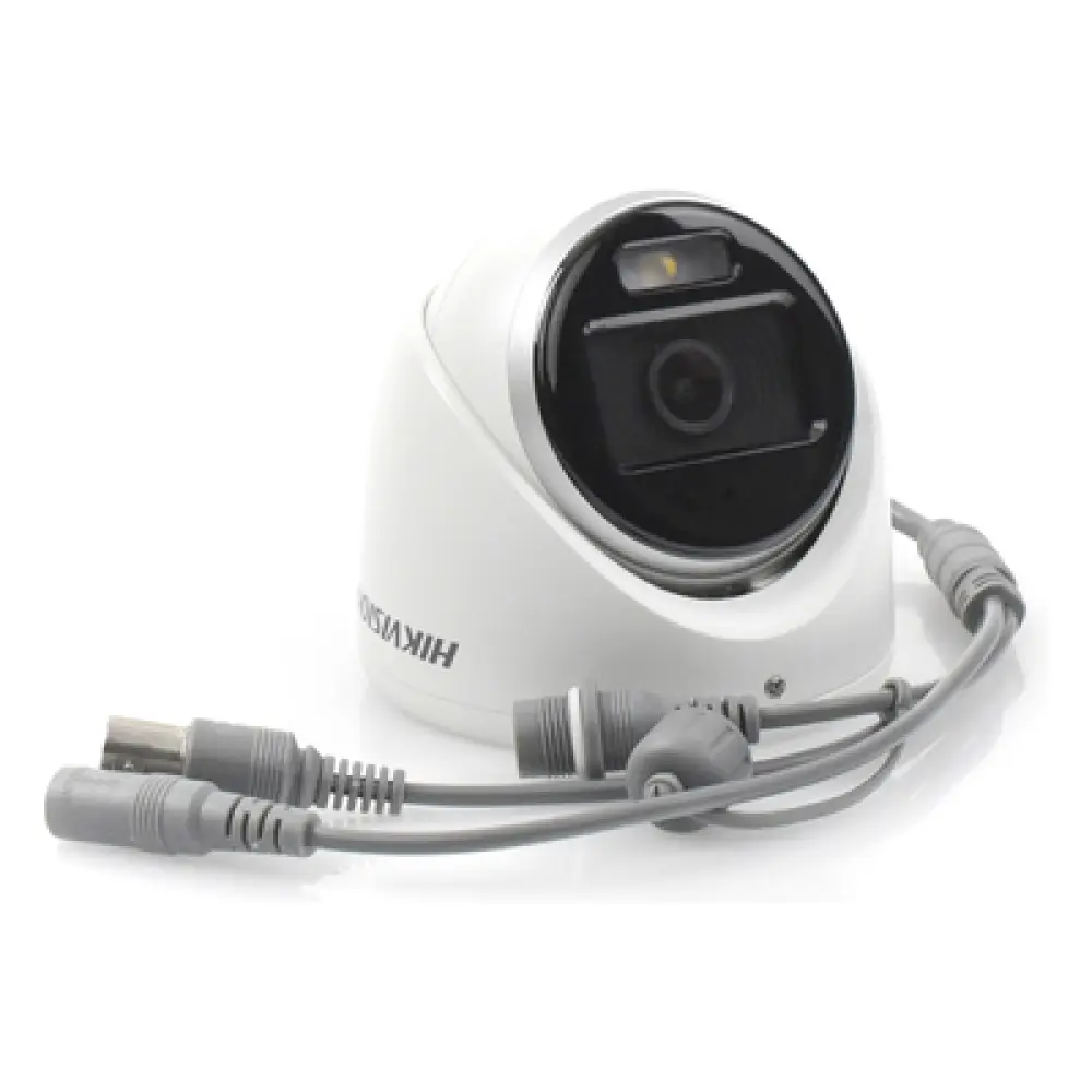 Cámara Turret TURBOHD / 3K 5 Megapixel / Color 24/7 / Luz Blanca 20 m (65.6 ft) / Micrófono Integrado / IP67 / 4 Tecnologías / dWDR