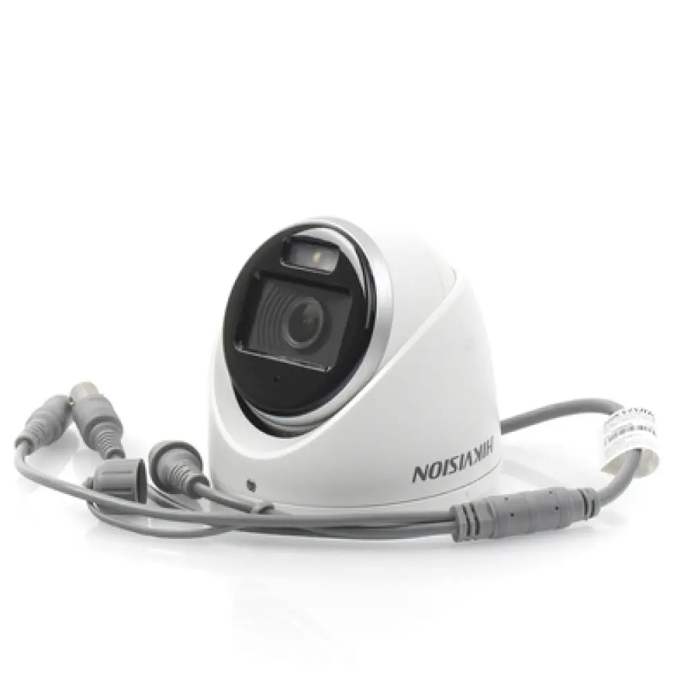 Cámara Turret TURBOHD / 3K 5 Megapixel / Color 24/7 / Luz Blanca 20 m (65.6 ft) / Micrófono Integrado / IP67 / 4 Tecnologías / dWDR