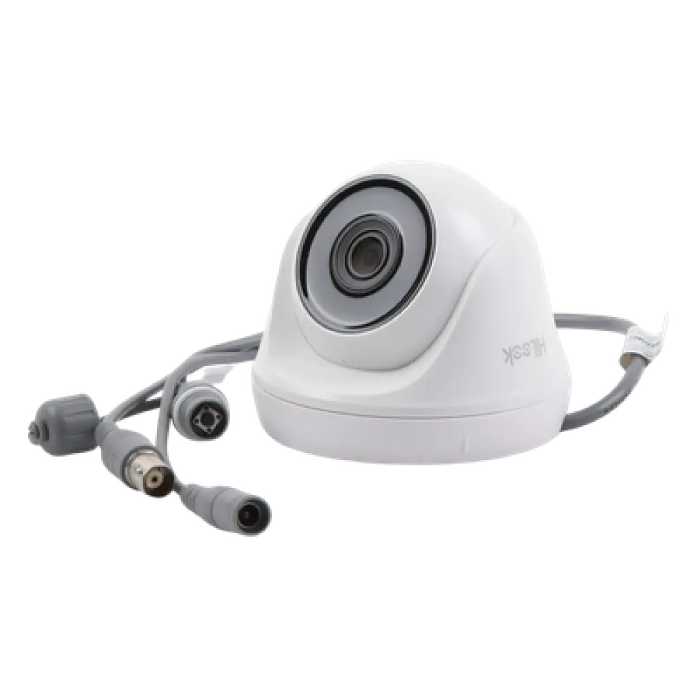 Cámara Turret TURBOHD / 2 Megapixel 1080p / Lente 2.8 mm 103° / IR EXIR 20 m (65.6 ft) / 4 Tecnologías Seleccionables / Interior / -40°C a 60°C