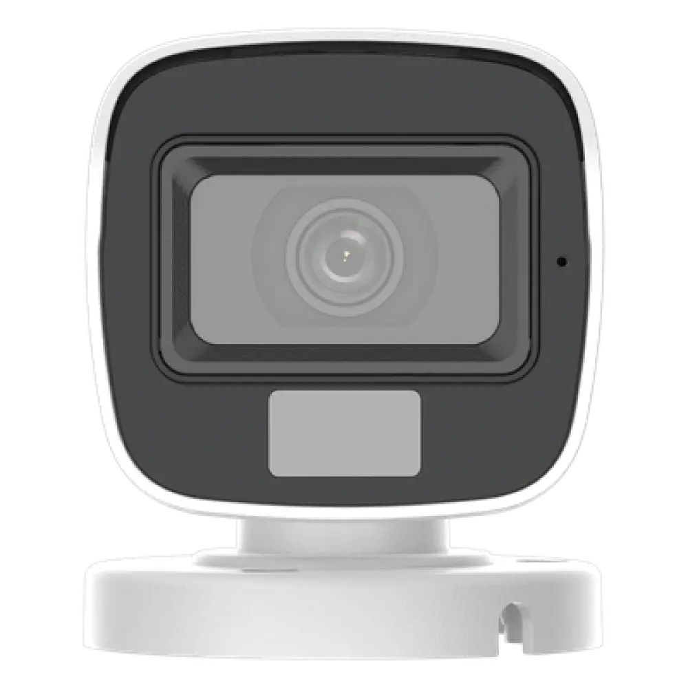 Cámara Bala TURBOHD / 3K Megapixel / Dual Light 20 m (65.6 ft) / Lente 2.8 mm / 105° de Visión / IP66 / Audio por Coaxitron / Multitecnología