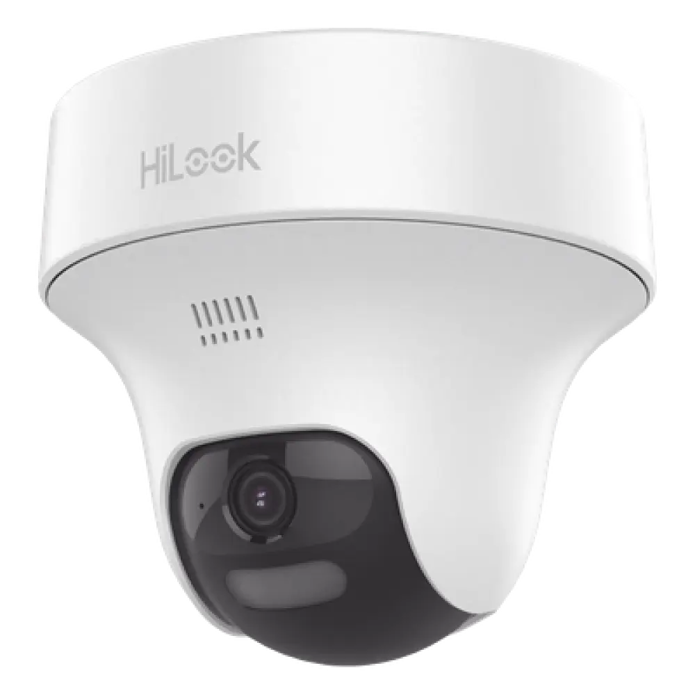 Cámara Turret TURBOHD / 2 Megapixel / Dual Light 25 m (82 ft) IR + 20 m (65.6 ft) Luz Blanca / Audio Bidireccional / dWDR / Lente 3.6 mm