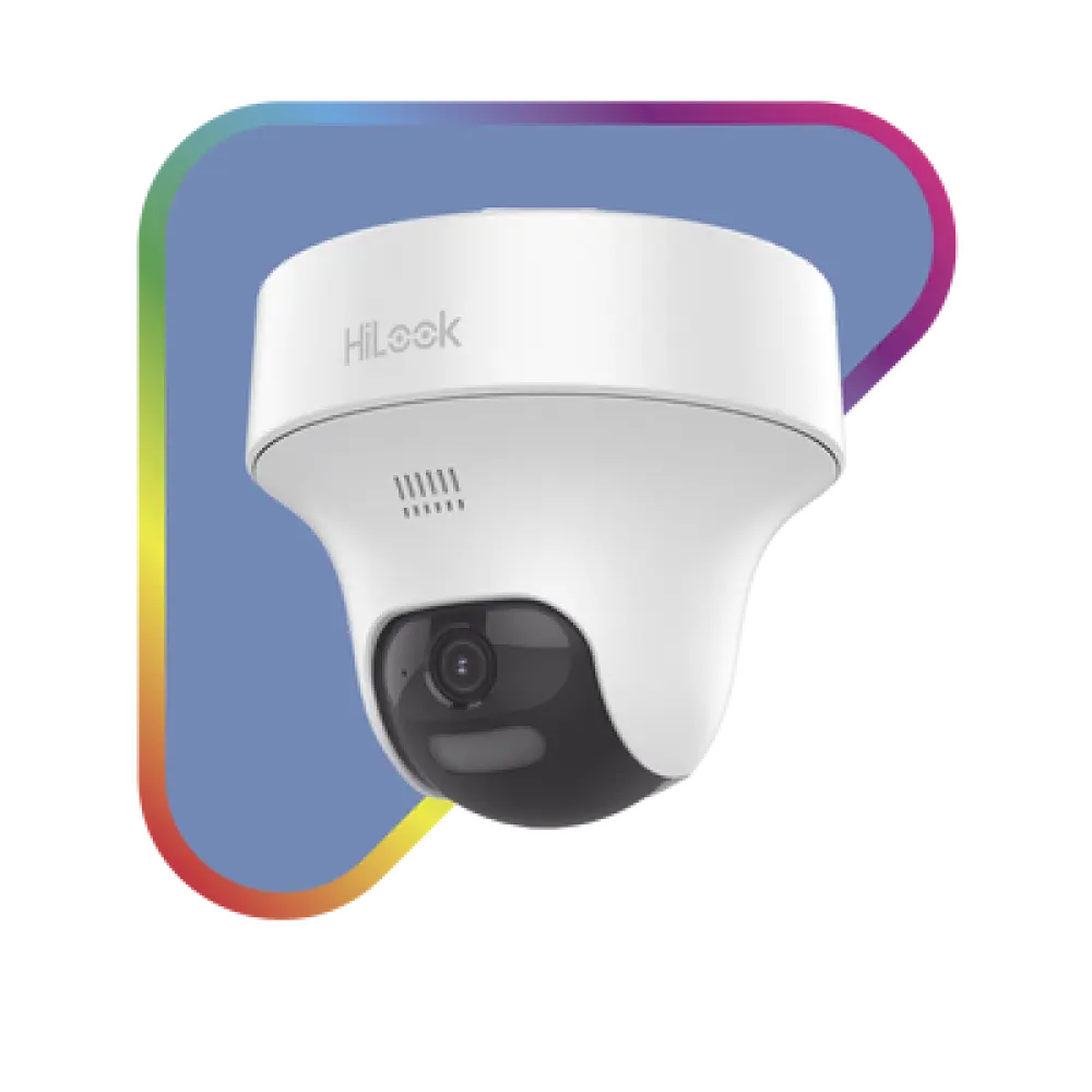 Cámara Turret TURBOHD / 2 Megapixel / Dual Light 25 m (82 ft) IR + 20 m (65.6 ft) Luz Blanca / Audio Bidireccional / dWDR / Lente 3.6 mm