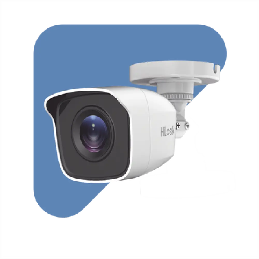 Cámara Bala TURBOHD / 5 Megapixel / Lente 2.8 mm / IR EXIR 20 m (65.6 ft) / 4 Tecnologías / IP66 / -40°C a 60°C