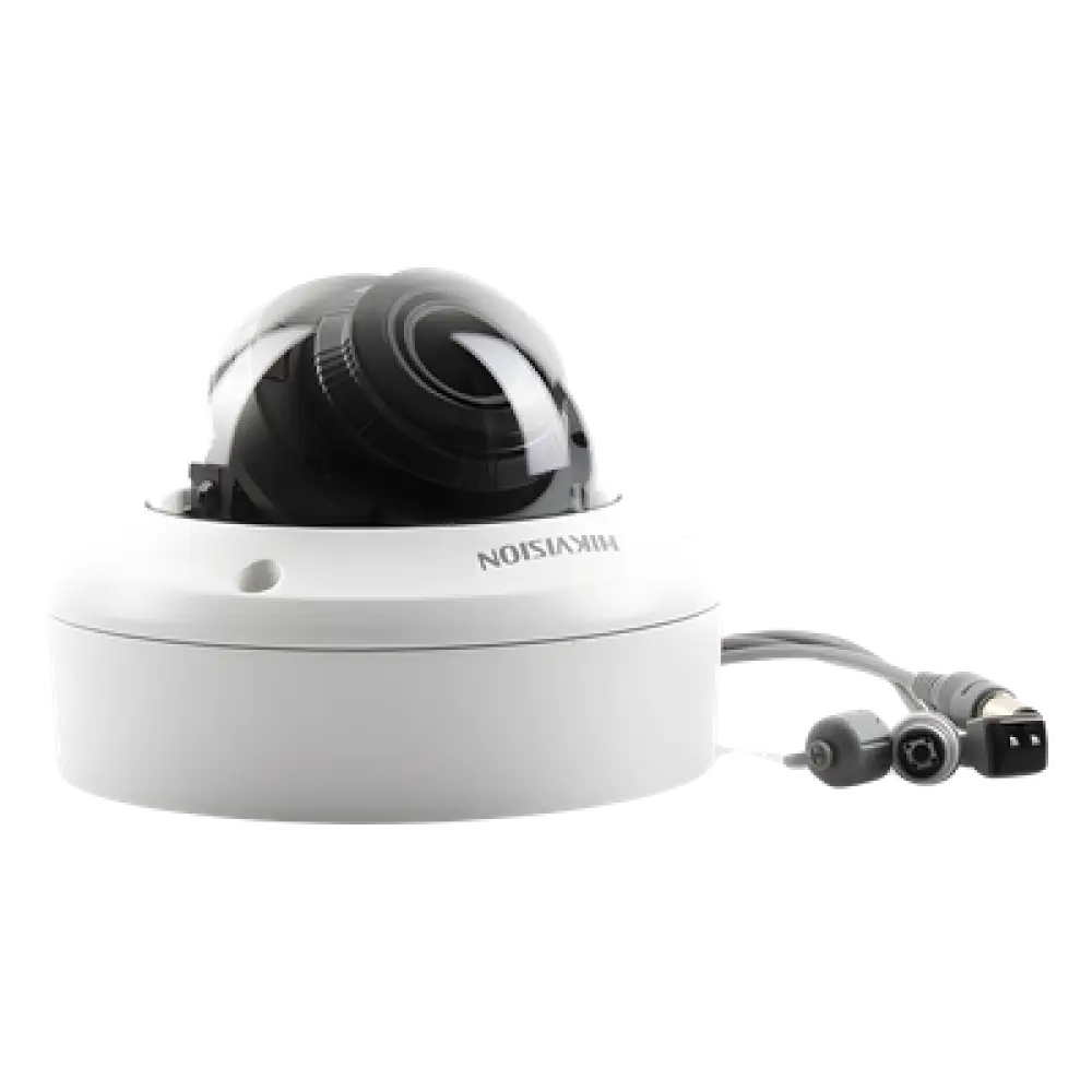 Domo TURBOHD 5 Megapixel / Lente Motorizado 2.7 - 13.5 mm / IR EXIR 40 mts (131 ft) / TVI-AHD-CVI-CVBS / IK10 / IP67 / dWDR / 12 Vcc / 24 VCA