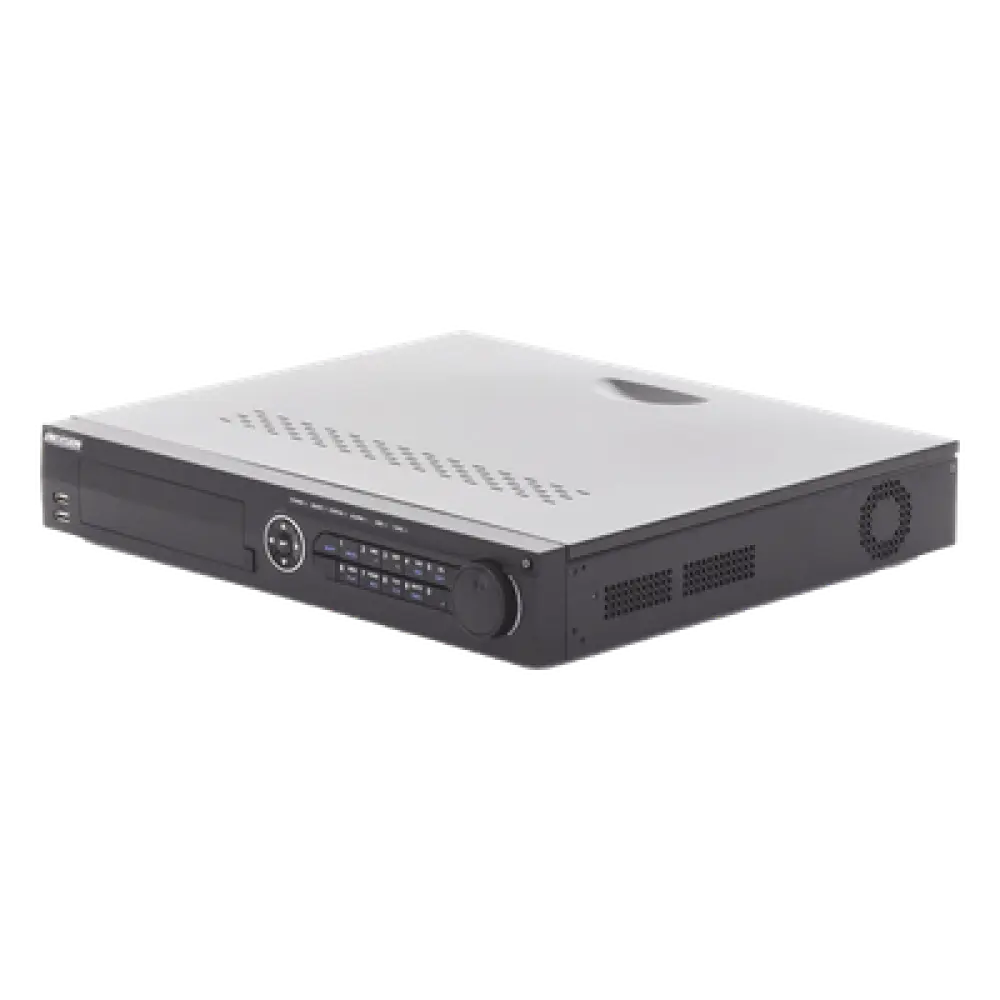 DVR Pentahíbrido / 24 Canales (16 TurboHD + 8 IP) / 3K/5MP / AcuSense / Audio por Coaxitron / 4 Bahías HDD / 16 Entradas de Alarma