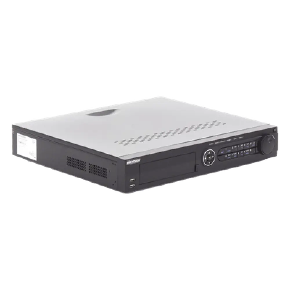 DVR Pentahíbrido / 24 Canales (16 TurboHD + 8 IP) / 3K/5MP / AcuSense / Audio por Coaxitron / 4 Bahías HDD / 16 Entradas de Alarma
