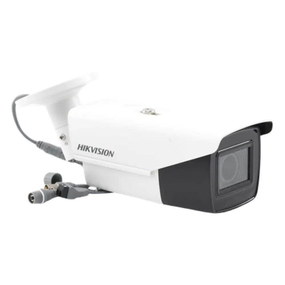 Bala TURBOHD 5 Megapixel / Lente Mot. 2.7 a 13.5 mm / 131 pies IR EXIR / dWDR / TVI-AHD-CVI-CVBS / Exterior IP67 / 12 Vcc / 24 VCA