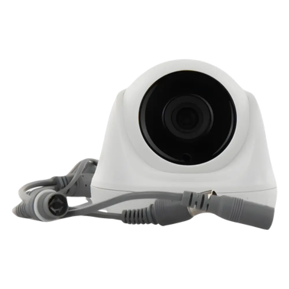 Cámara Turret TurboHD / 5 Megapixel / 85° de Apertura / IR EXIR 20 m (65.6 ft) / 4 Tecnologías de Video / Interior