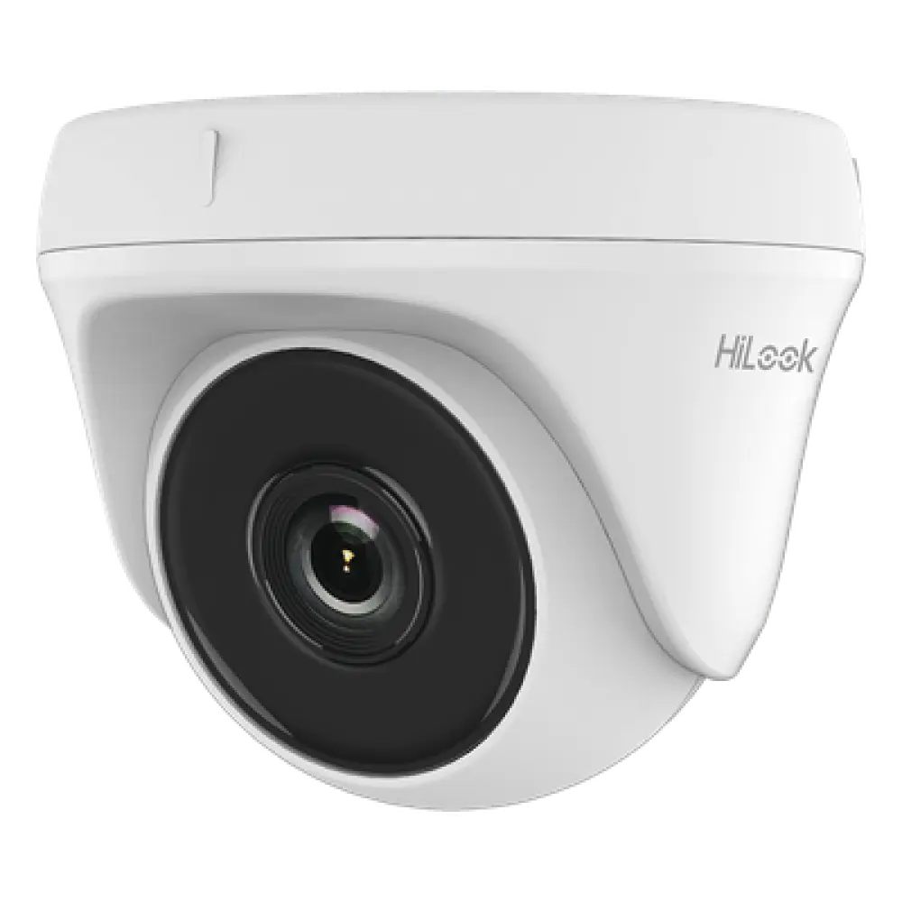 Cámara Turret TurboHD / 5 Megapixel / 85° de Apertura / IR EXIR 20 m (65.6 ft) / 4 Tecnologías de Video / Interior