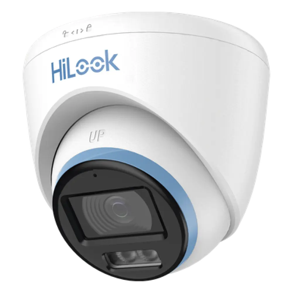 Cámara Turret TurboHD / 3K 5 Megapixel / Dual Light 40 m (131.2 ft) / Lente 3.6 mm / Micrófono Integrado / IP67 / TVI-AHD-CVI-CVBS