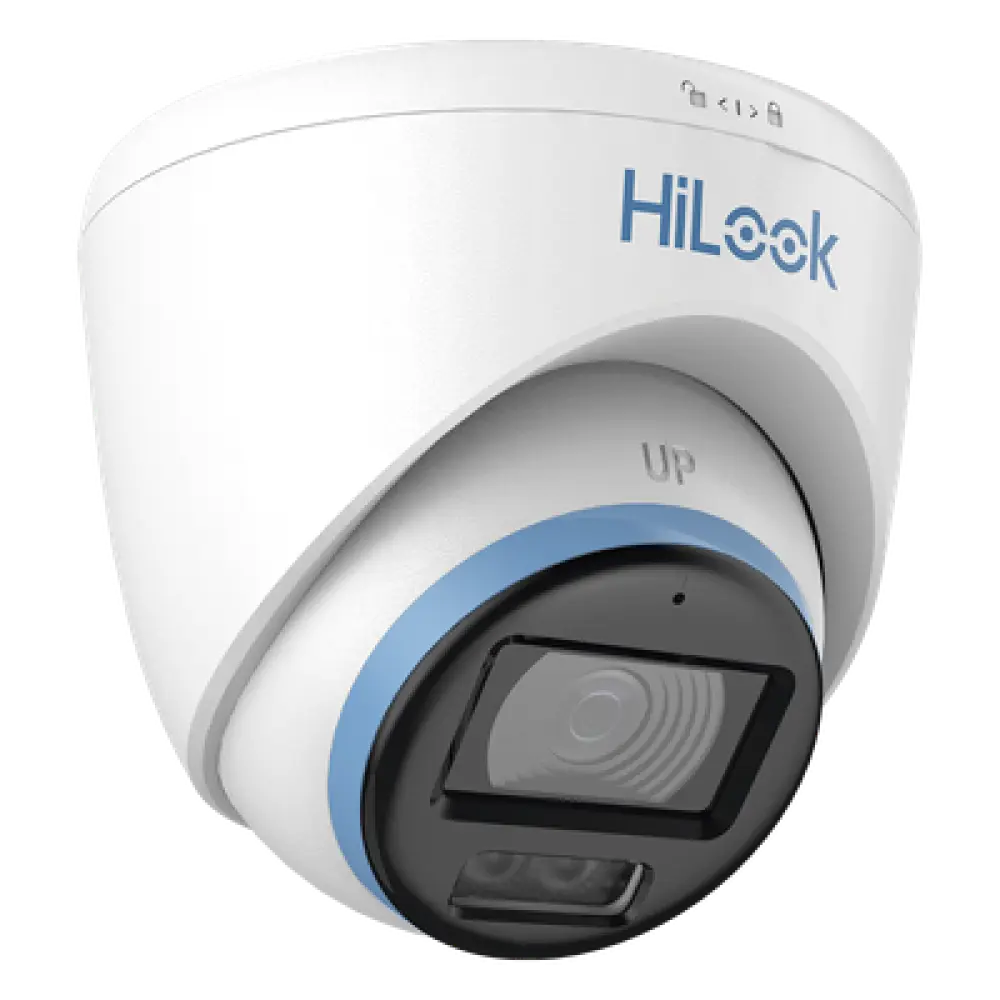 Cámara Turret TurboHD / 3K 5 Megapixel / Dual Light 40 m (131.2 ft) / Lente 3.6 mm / Micrófono Integrado / IP67 / TVI-AHD-CVI-CVBS