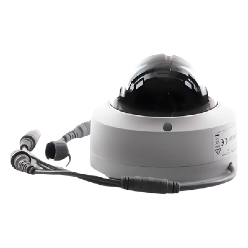 Domo TURBOHD 4K / 8.29 MP / Gran Angular 102.9° / Lente 2.8 mm / Exterior IP67 / IK10 / IR EXIR 30 m (98.4 ft) / TVI-AHD-CVI-CVBS / dWDR