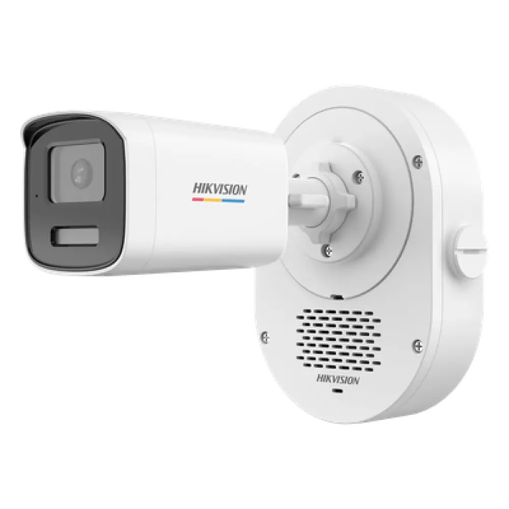 Cámara Bala TURBOHD / 2 Megapixel 1080p / ColorVu 24/7 / Luz Dual 40 m (131.2 ft) / Audio Bidireccional / Disuasión Activa / IP67