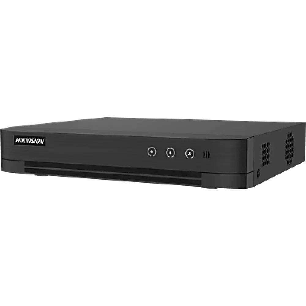 DVR Pentahíbrido / 4 Canales TurboHD 4K + 8 Canales IP / 4K HDMI / AcuSearch / Perimeter Protection / 1 Bahía SATA 10 TB