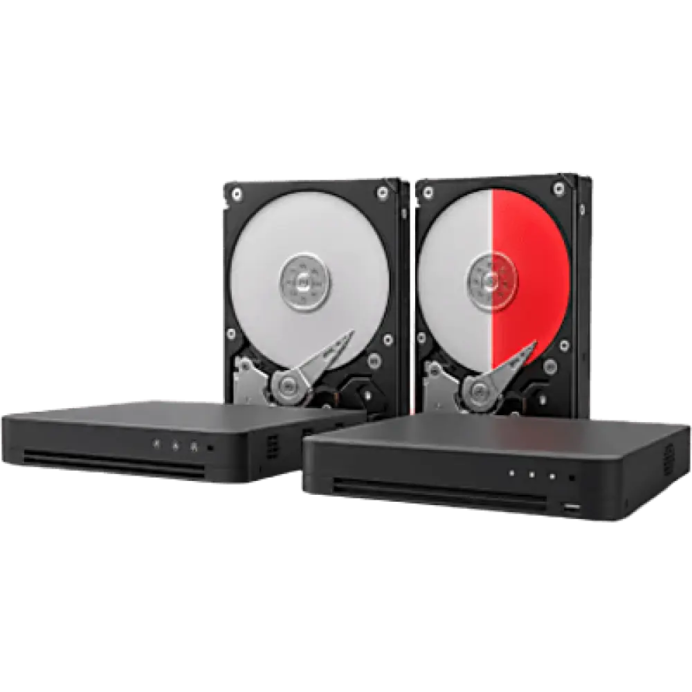 DVR Pentahíbrido / 4 Canales TurboHD + 6 Canales IP / 3K Lite / AcuSearch / Perimeter Protection / HDMI 4K / H.265+ / 1 Bahía SATA 10 TB