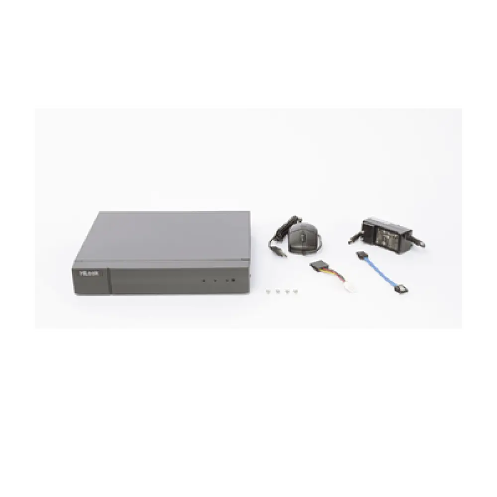 DVR Híbrido / 8 Canales TURBOHD + 4 Canales IP / 5 Megapixel Lite / Audio por Coaxitron / 1 Bahía HDD 10 TB / H.265+ / Full HD