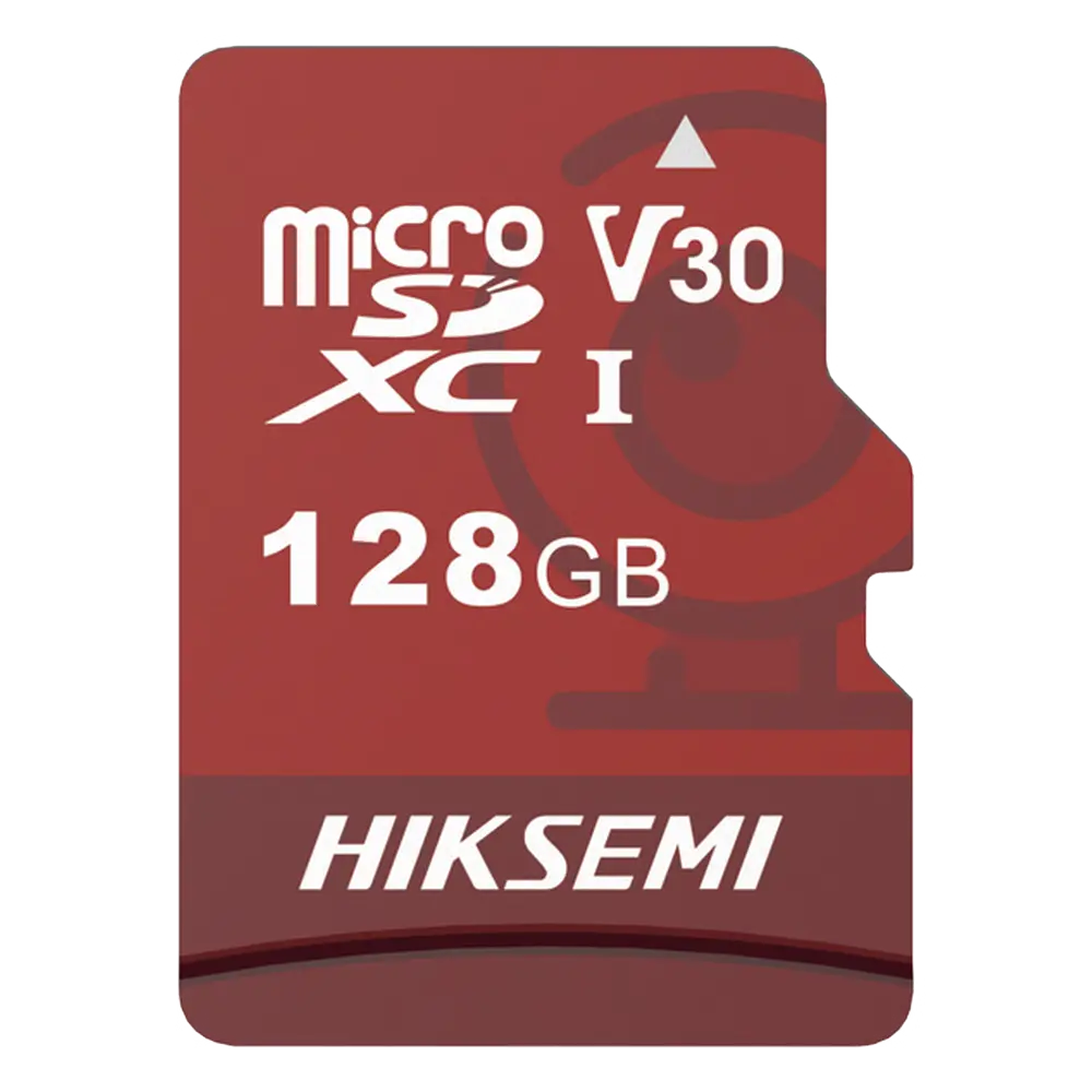 MicroSD HIKSEMI NEO Plus / 128 GB / 95 MB/s Lectura / 50 MB/s Escritura / Clase 10 U3 / TLC NAND / Especializada Para Videovigilancia 24/7