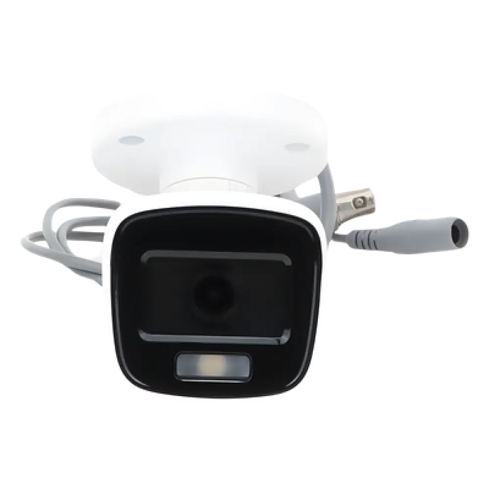 Cámara Bala TURBOHD / 2 Megapixel 1080p / Color 24/7 / Luz Blanca 20 m (65.6 ft) / Lente 2.8 mm 105° / Audio Integrado / IP66