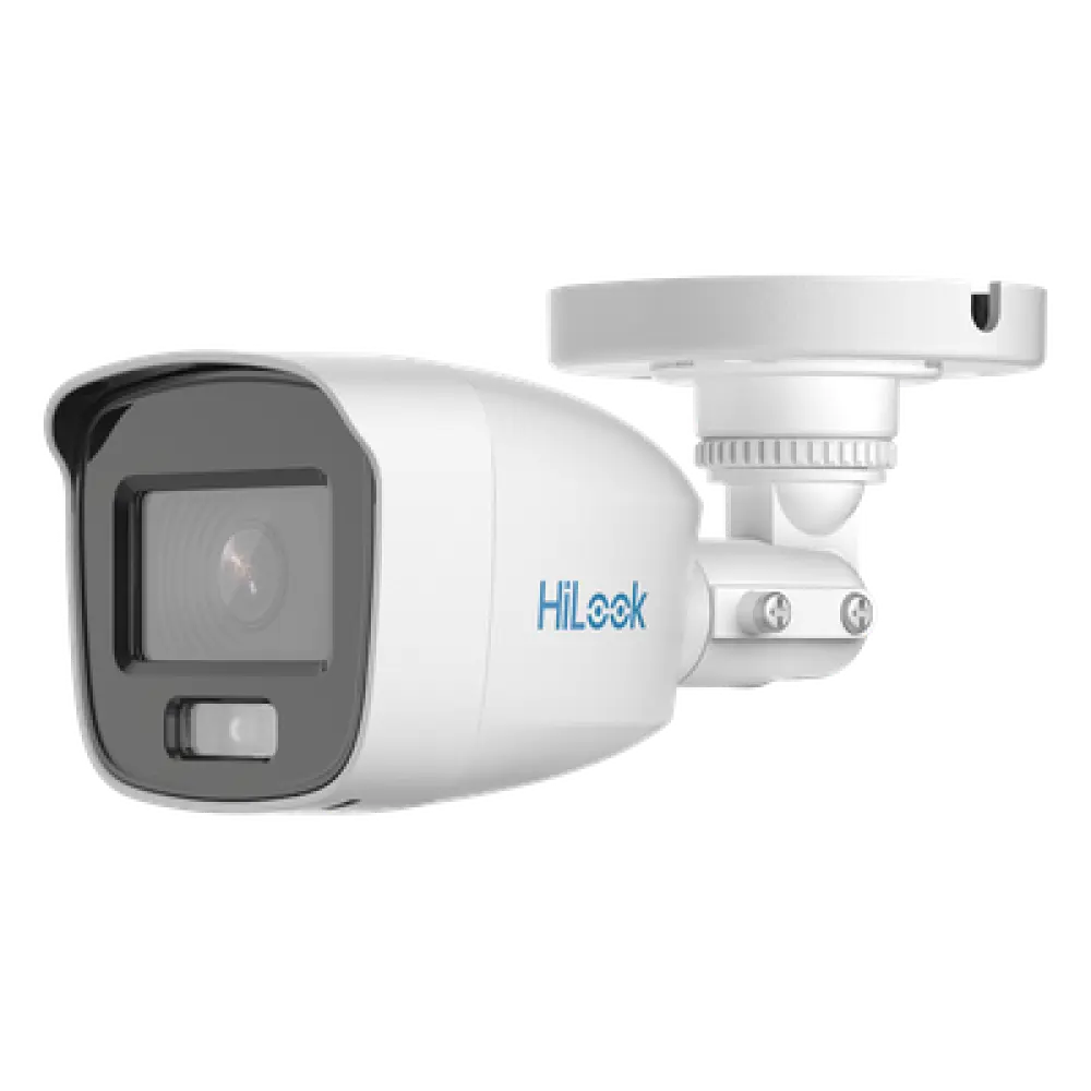 Cámara Bala TURBOHD / 2 Megapixel 1080p / Color 24/7 / Luz Blanca 20 m (65.6 ft) / Lente 2.8 mm 105° / Audio Integrado / IP66