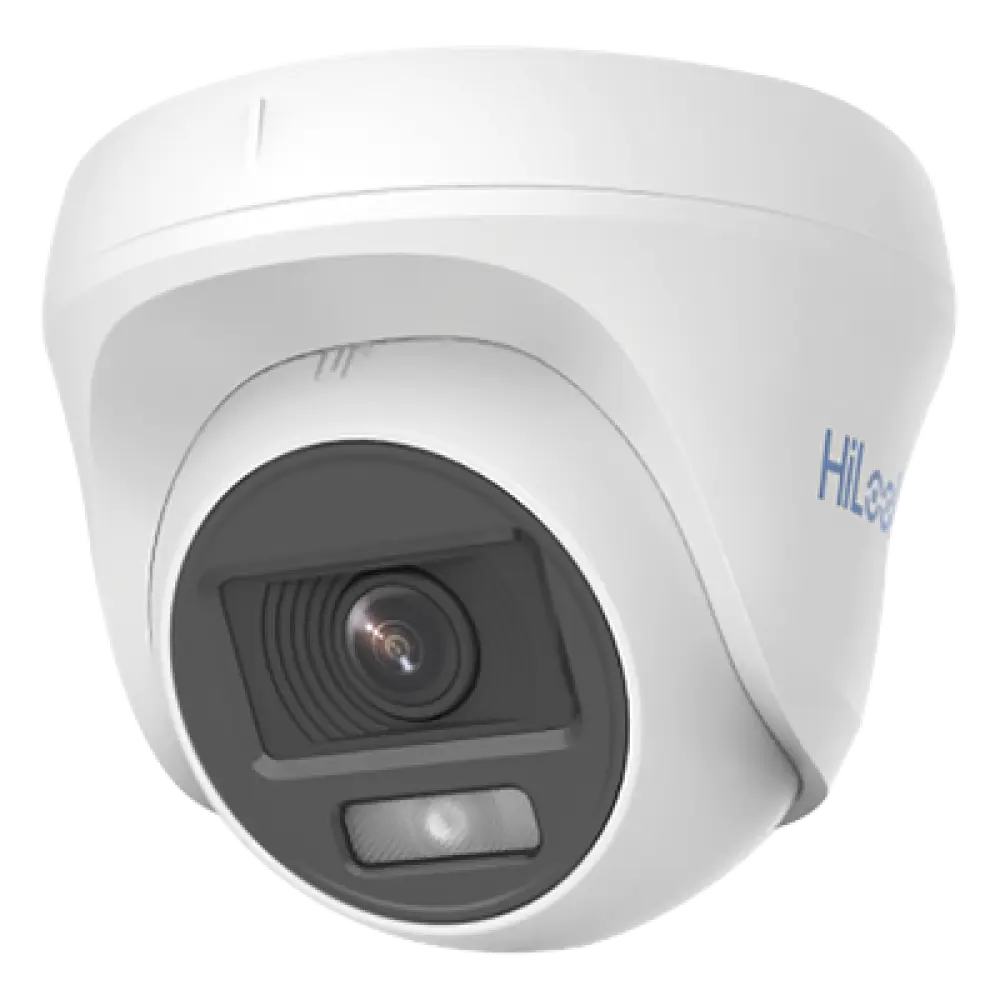 Turret TURBOHD / 1080p 2MP / Color 24/7 / Lente 2.8 mm / Luz Blanca 20 m / 65.6 ft / Audio Coaxitron / Interior Policarbonato