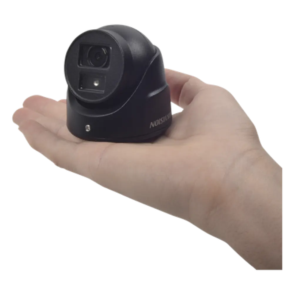 Cámara Turret TURBO HD / 2 Megapixel 1080p / Gran Angular 106° / IR EXIR 20 m (65.6 ft) / IP67 / 4 Tecnologías / dWDR / Diseño Ultra Compacto