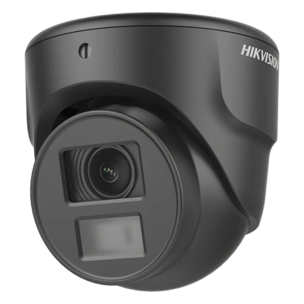 Cámara Turret TURBO HD / 2 Megapixel 1080p / Gran Angular 106° / IR EXIR 20 m (65.6 ft) / IP67 / 4 Tecnologías / dWDR / Diseño Ultra Compacto