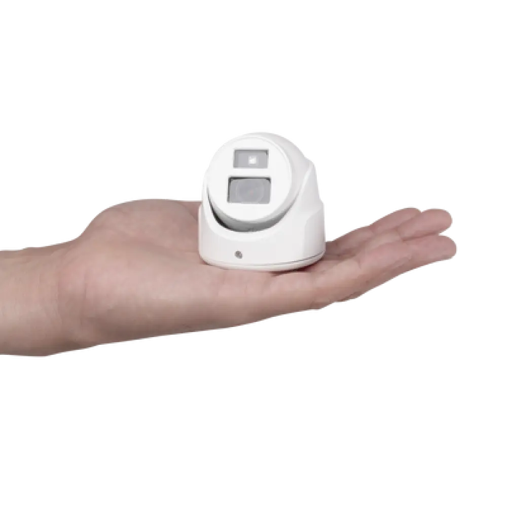 Cámara Turret TURBO HD / 2 Megapixel / Gran Angular 106° / IR EXIR 20 m (65.6 ft) / 4 Tecnologías / IP67 / dWDR