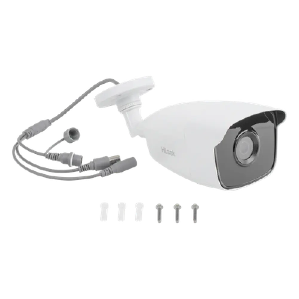 Cámara Bala TURBOHD / 2 Megapixel / Gran Angular 103° / Lente 2.8 mm / IR EXIR 40 m (131.2 ft) / 4 Tecnologías Seleccionables / IP66 / Metal