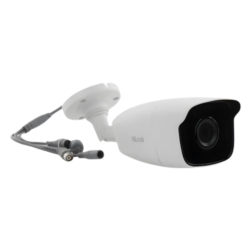 Cámara Bala TURBOHD / 2 Megapixel / Gran Angular 103° / Lente 2.8 mm / IR EXIR 40 m (131.2 ft) / 4 Tecnologías Seleccionables / IP66 / Metal