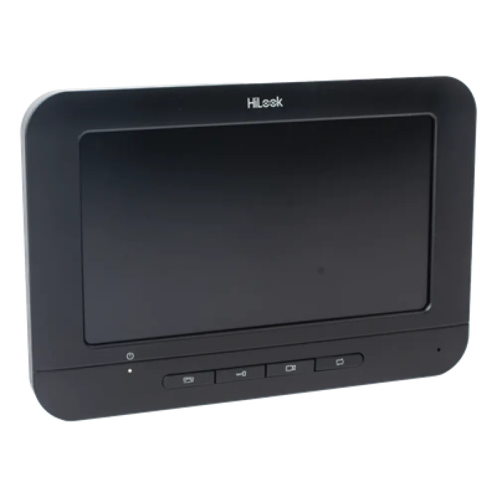 Kit de Videoportero Analógico / Pantalla LCD 7" / Frente de Calle IP65 / Visión Nocturna IR 2 m (6.6 ft) / Audio Bidireccional / Salida de Relé