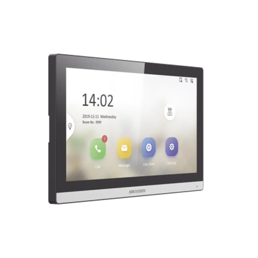 Monitor IP Táctil / 7 Pulgadas / Bisel Slim 50% / Wi-Fi 2.4 GHz / PoE 802.3af / Audio Bidireccional / Resolución 1024x600