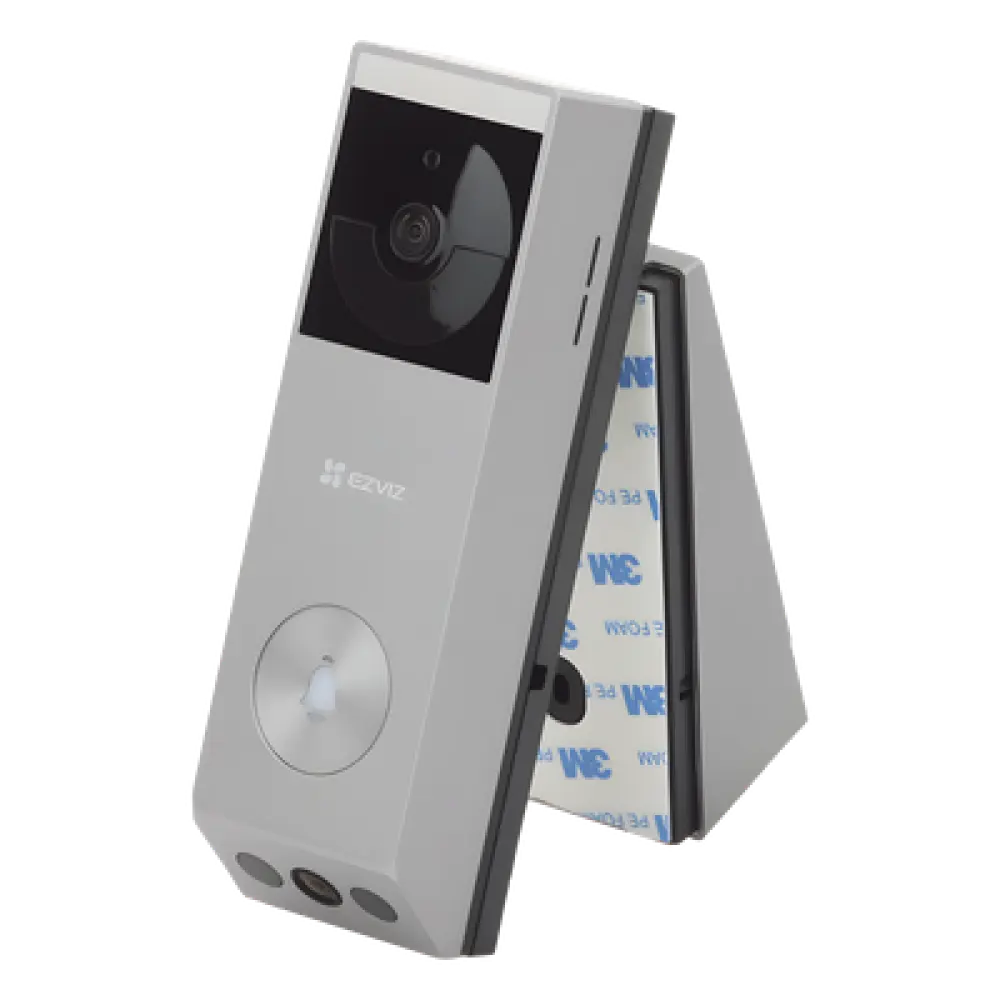 Videoportero IP de Batería / Dual Cámara 3 MP + 2 MP / Panel Solar 1.2W / IR 6 m (19.7 ft) / IP65 / Audio Bidireccional / Wi-Fi
