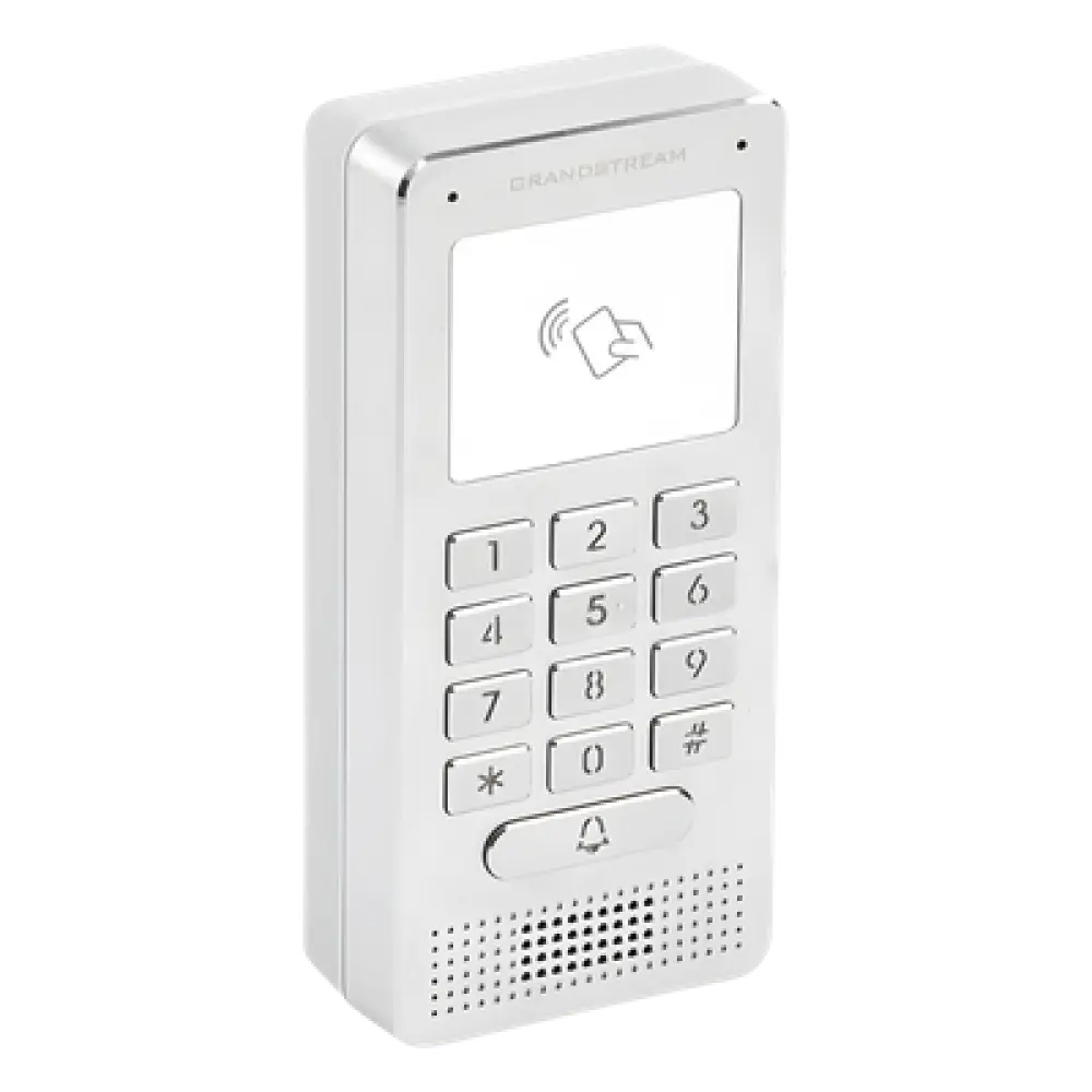 Audioportero IP / SIP / RFID y Teclado Retroiluminado / IP65 / IK06 / 3 Entradas y 2 Salidas de Alarma