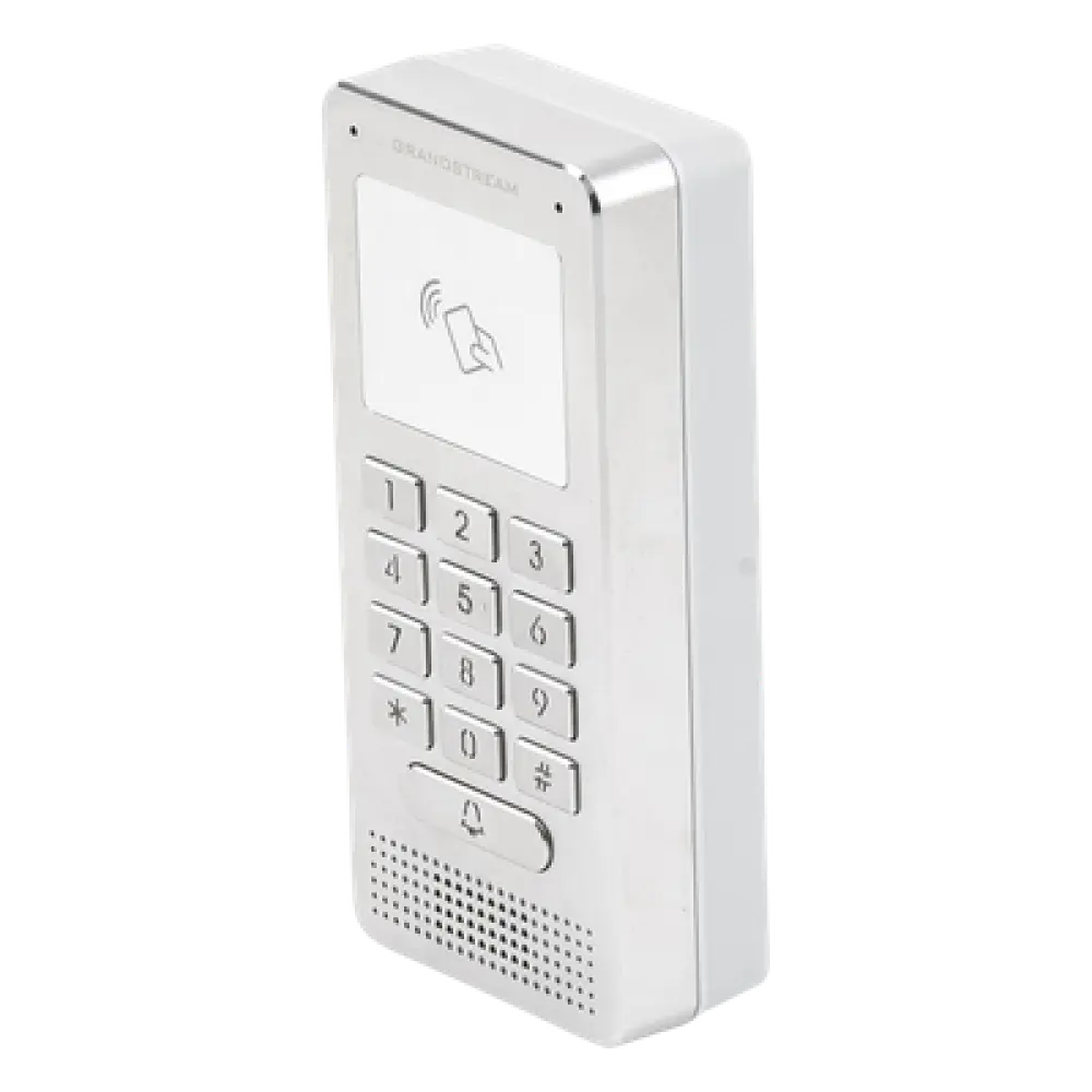 Audioportero IP / SIP / RFID y Teclado Retroiluminado / IP65 / IK06 / 3 Entradas y 2 Salidas de Alarma